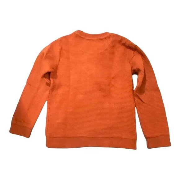 Sproet & Sprout Ribbed Shirt Night Jungle Orange Black Size 5/6 Long Sleeves - Picture 3 of 7